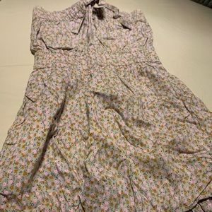 strapless mini  dress!